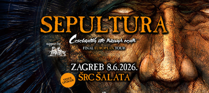 Sepultura u Zagrebu!