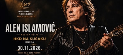 Alen ISLAMOVIĆ & band @ HKD na Sušaku, Rijeka