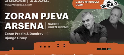 ZORAN PJEVA ARSENA/Naklon obitelji Dedić