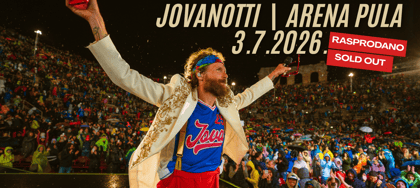 JOVANOTTI live - Arena Pula 3.7.2026.