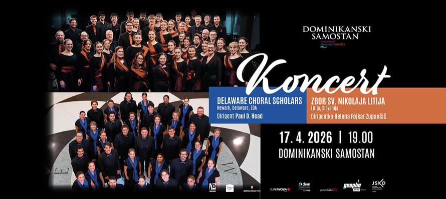 KONCERT:DELAWARE CHORAL SCHOLARS IN ZBOR SV. NIKOLAJA LITIJA