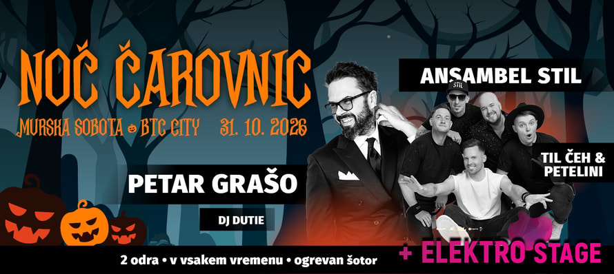 Noč čarovnic Murska Sobota