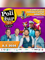 POLI ŽUR - Kurentovanje 2024 / Ribič Pepe in Čuki