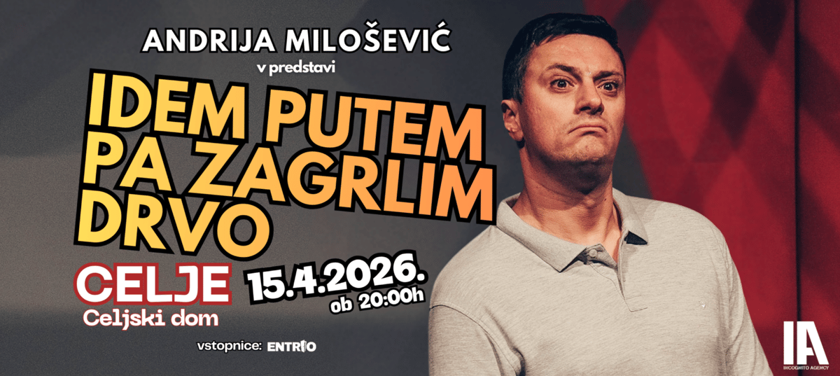 Andrija Milošević: "Idem putem pa zagrlim drvo" v Celju!