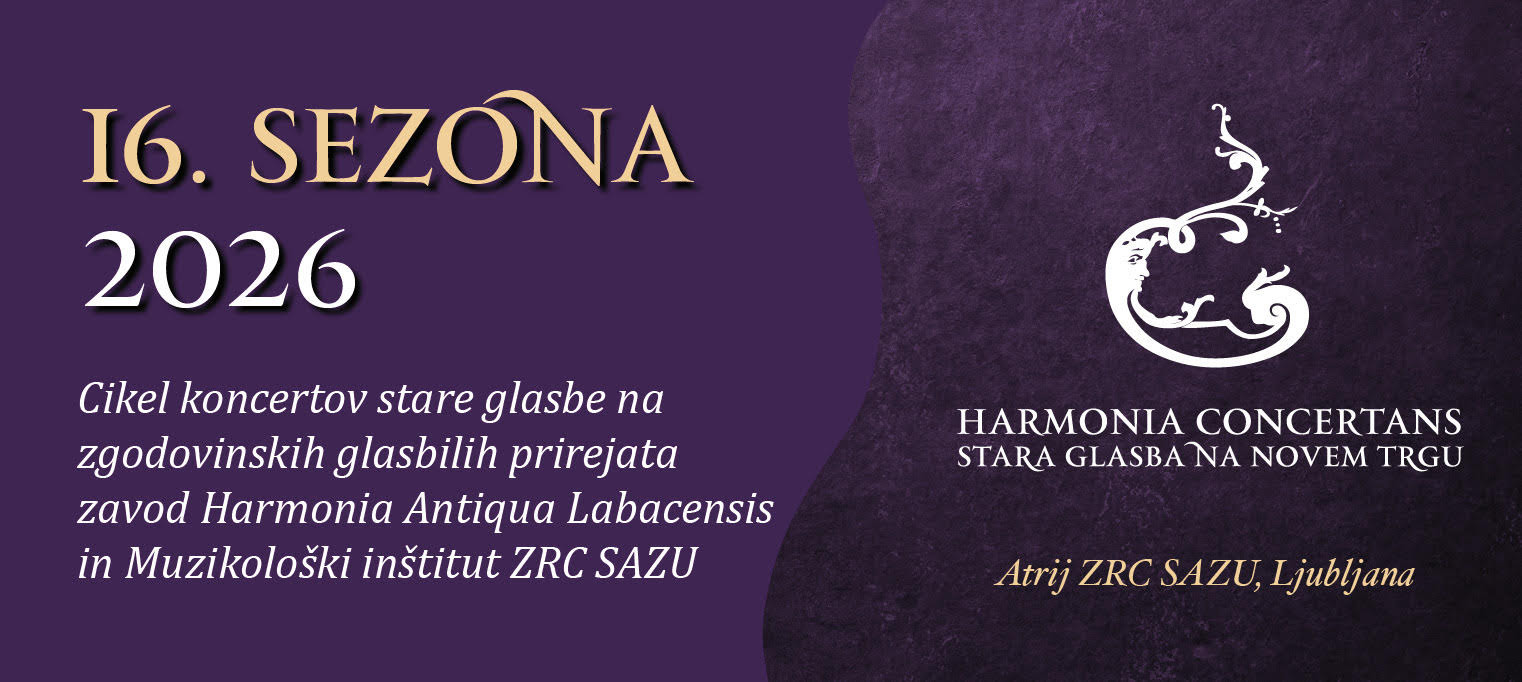 HARMONIA CONCERTANS — Stara glasba na Novem trgu; ITALIJANSKI NAVDIH