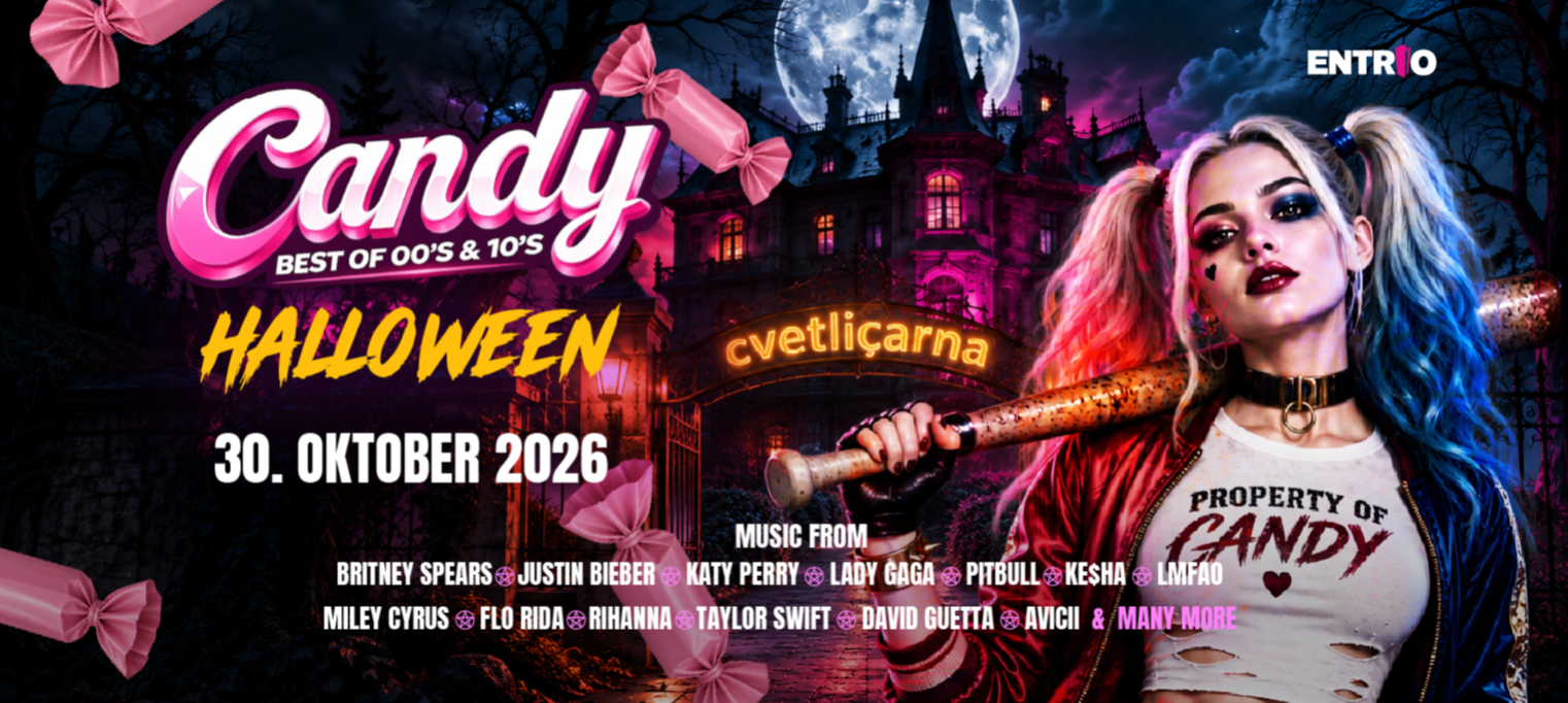 CANDY HALLOWEEN (best of 00's & 10's) ★ 30. Oktober 2026