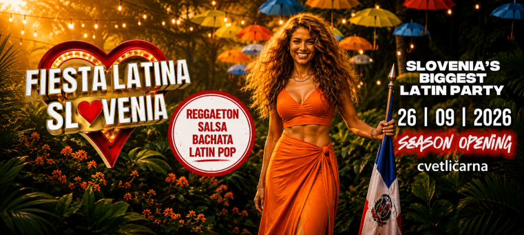 FIESTA LATINA - 26. September 2026 - SEASON OPENING