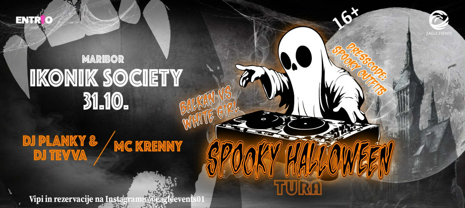 SPOOKY HALLOWEEN TURA // IKONIK SOCIETY // MARIBOR // 31.10.2026