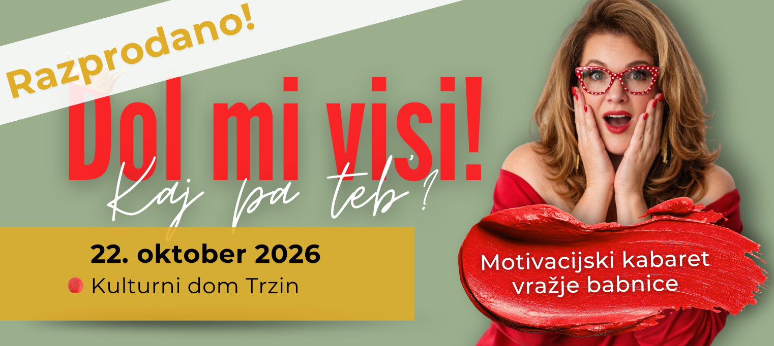 Dol mi visi! Kaj pa teb'? Motivacijski kabaret Vražje babnice