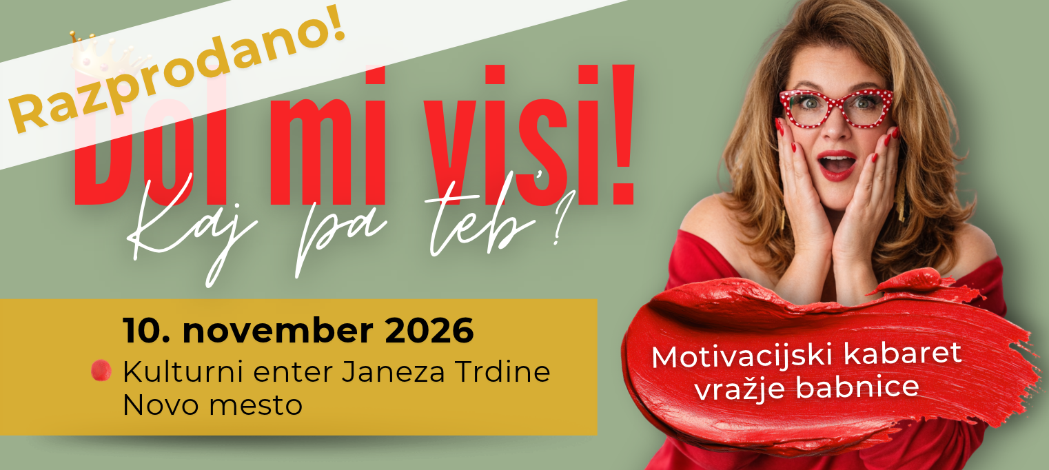 Dol mi visi! Kaj pa teb'? Motivacijski kabaret Vražje babnice
