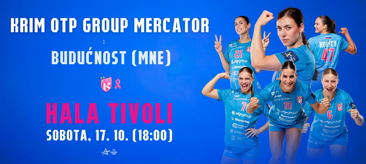 RK Krim OTP Group Mercator : OTP Group Budućnost (MNE)