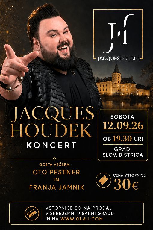Jacques Houdek – Koncert na gradu v Slovenski Bistrici
