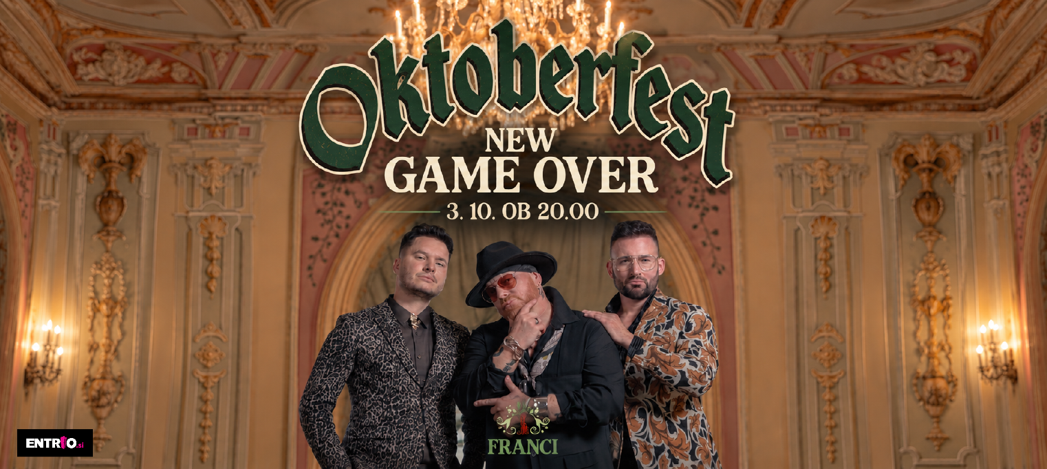 new GAME OVER v Franciju | sobota, 3. 10.