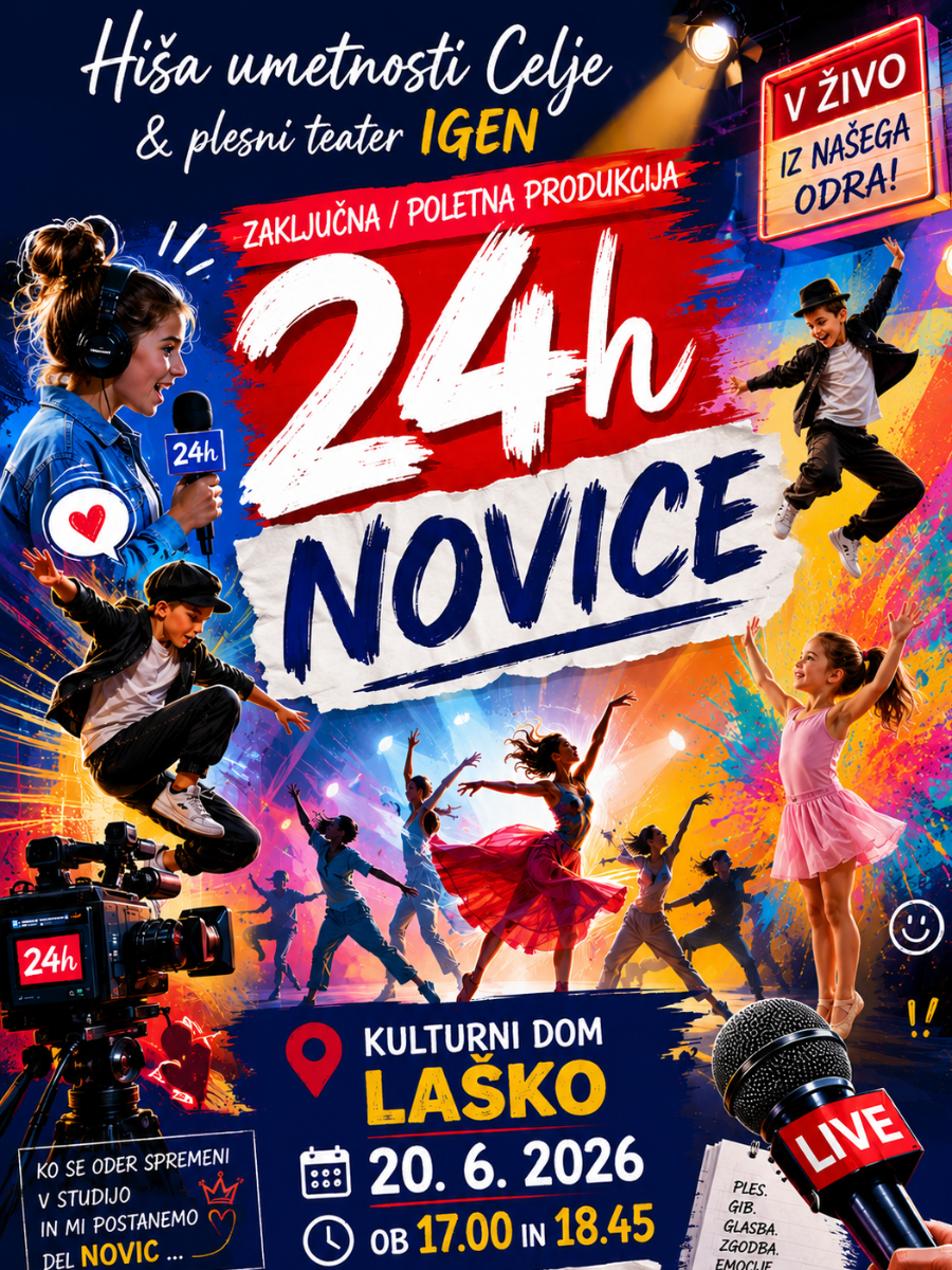 POLETNA PLESNA PRODUKCIJA 2025/26 - 17. 00 ura
