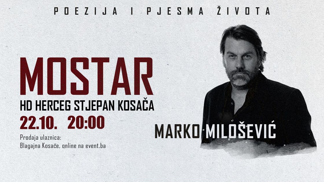 Večer poezije i pjesme by Marko Milošević