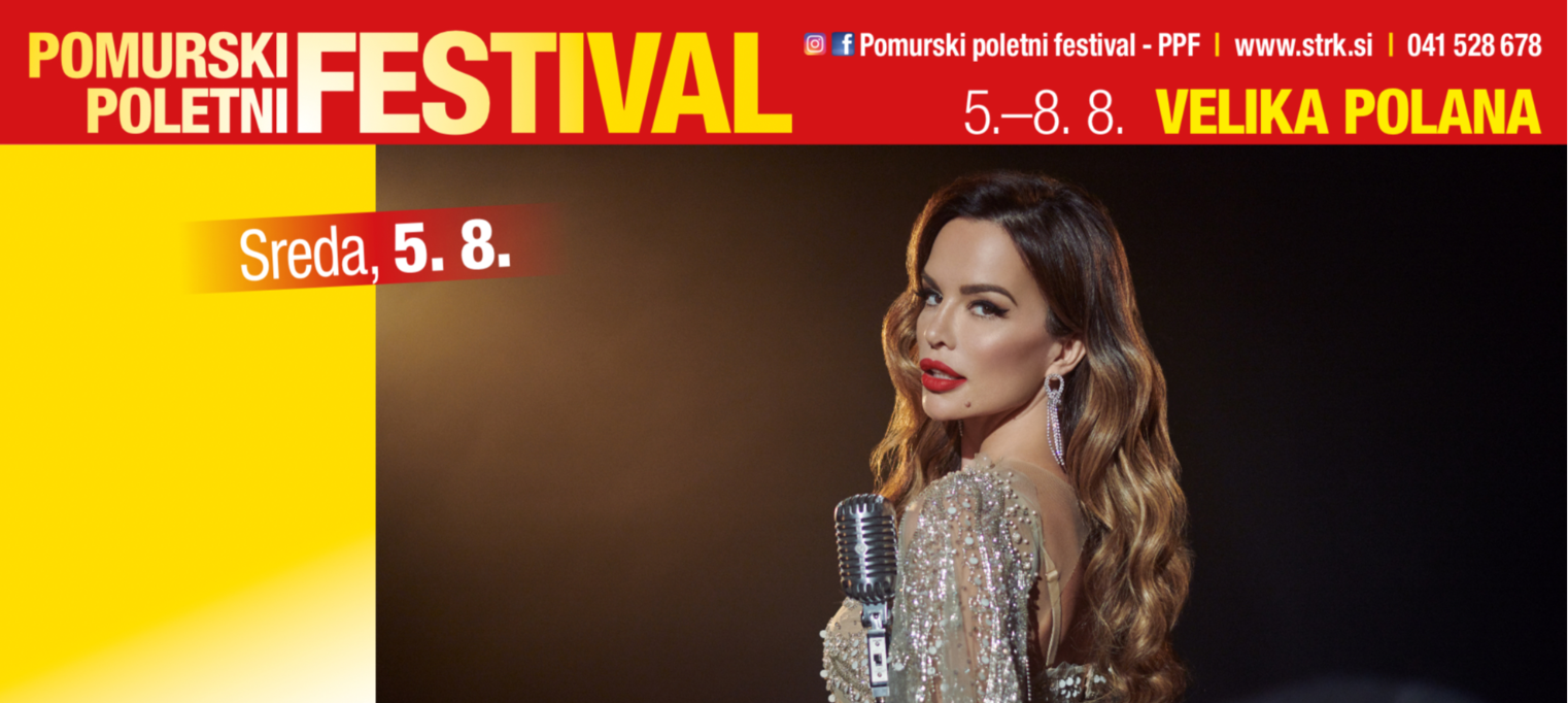 Pomurski poletni Festival - SREDA, 5.8.2026 SEVERINA
