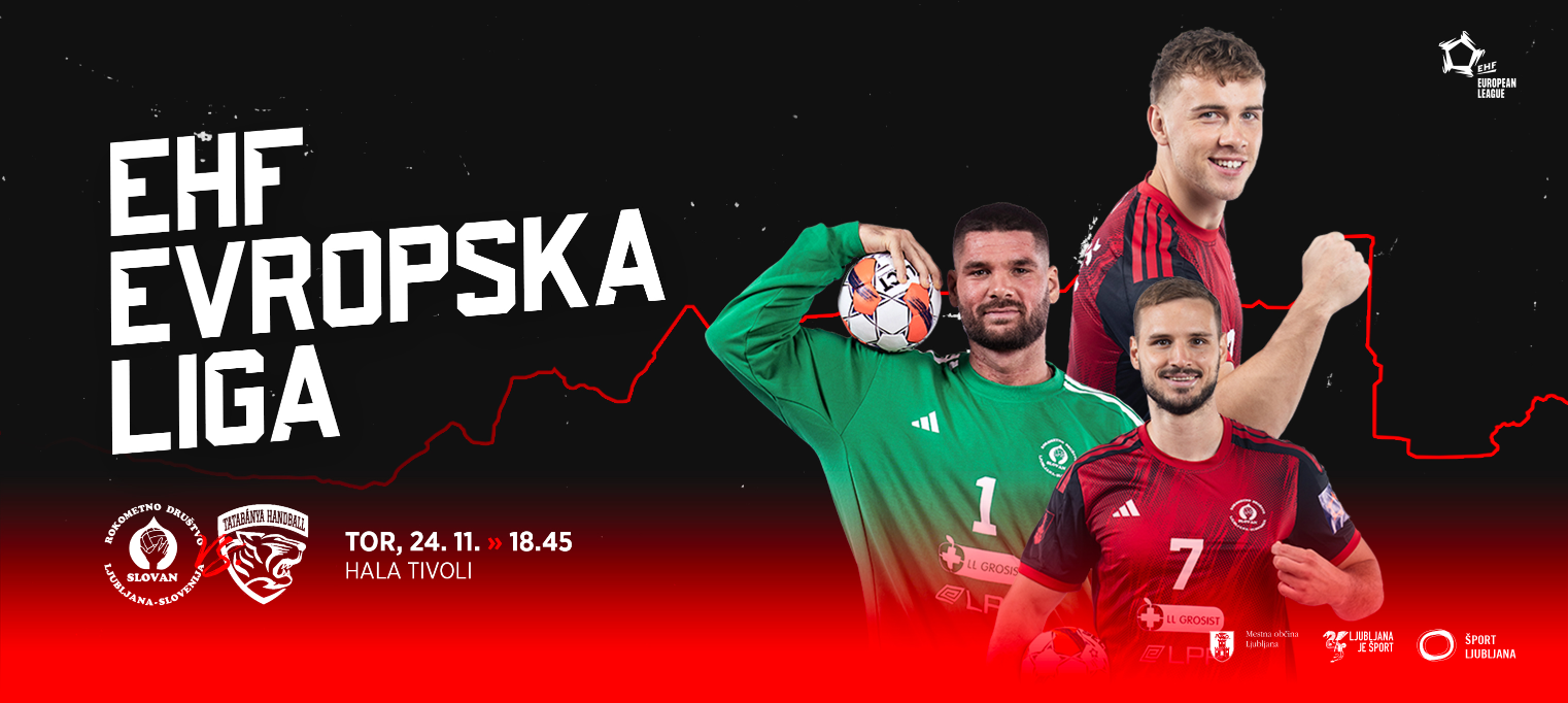 EHF Evropska liga - RD LL GROSIST SLOVAN : MOL Tatabanya KC