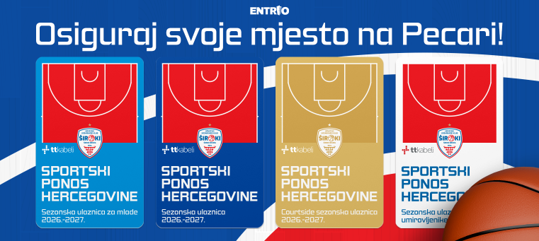HKK "ŠIROKI TT KABELI"  SEZONSKA ULAZNICA 2026/2027