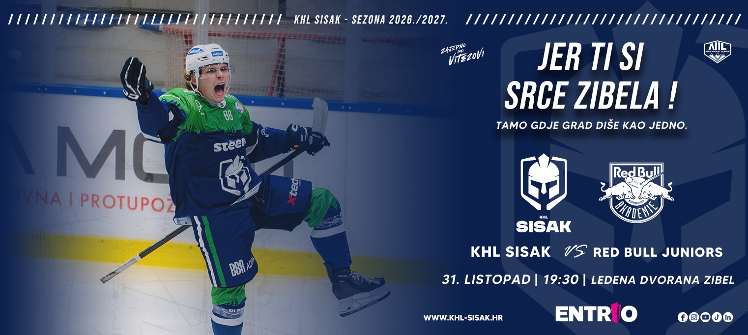 KHL Sisak VS Red Bull Hockey Juniors