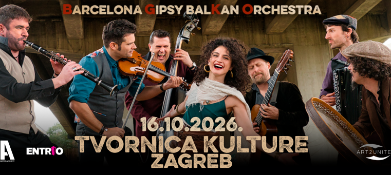 BARCELONA GIPSY BALKAN ORCHESTRA u Zagrebu!