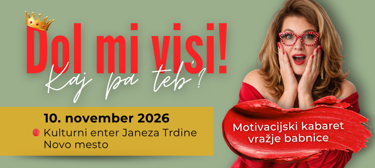 Dol mi visi! Kaj pa teb'? Motivacijski kabaret Vražje babnice