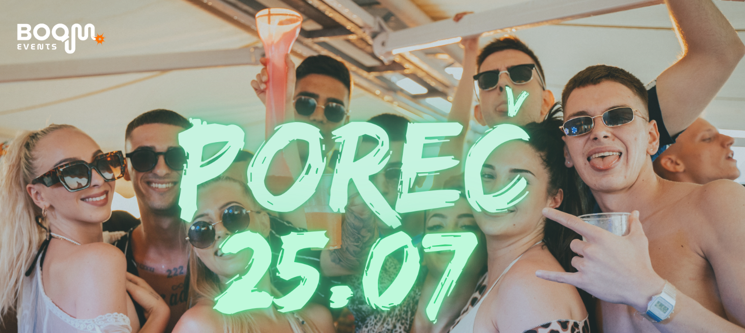 BOOM Boat Party - Poreč + After Party - vol. 4