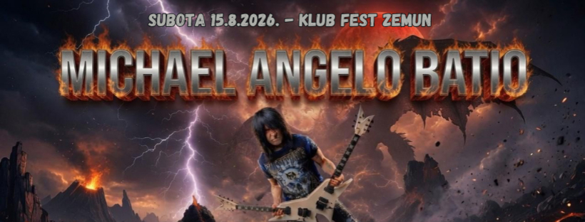 Michael Angelo Batio prži Zemun | 15.08. | Klub Fest – Zemun