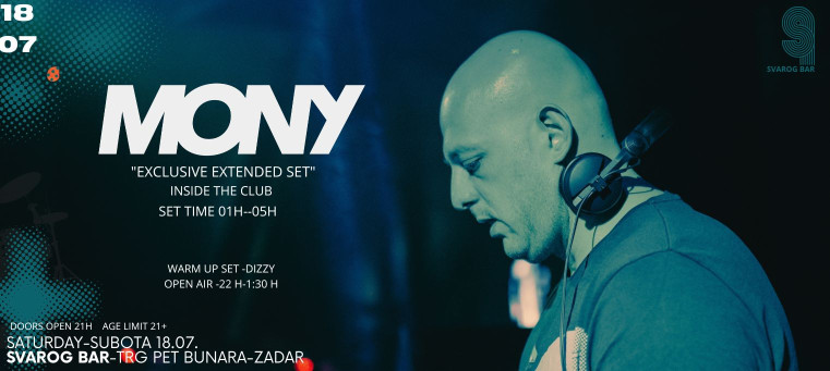 MONY at SVAROG BAR -ZADAR