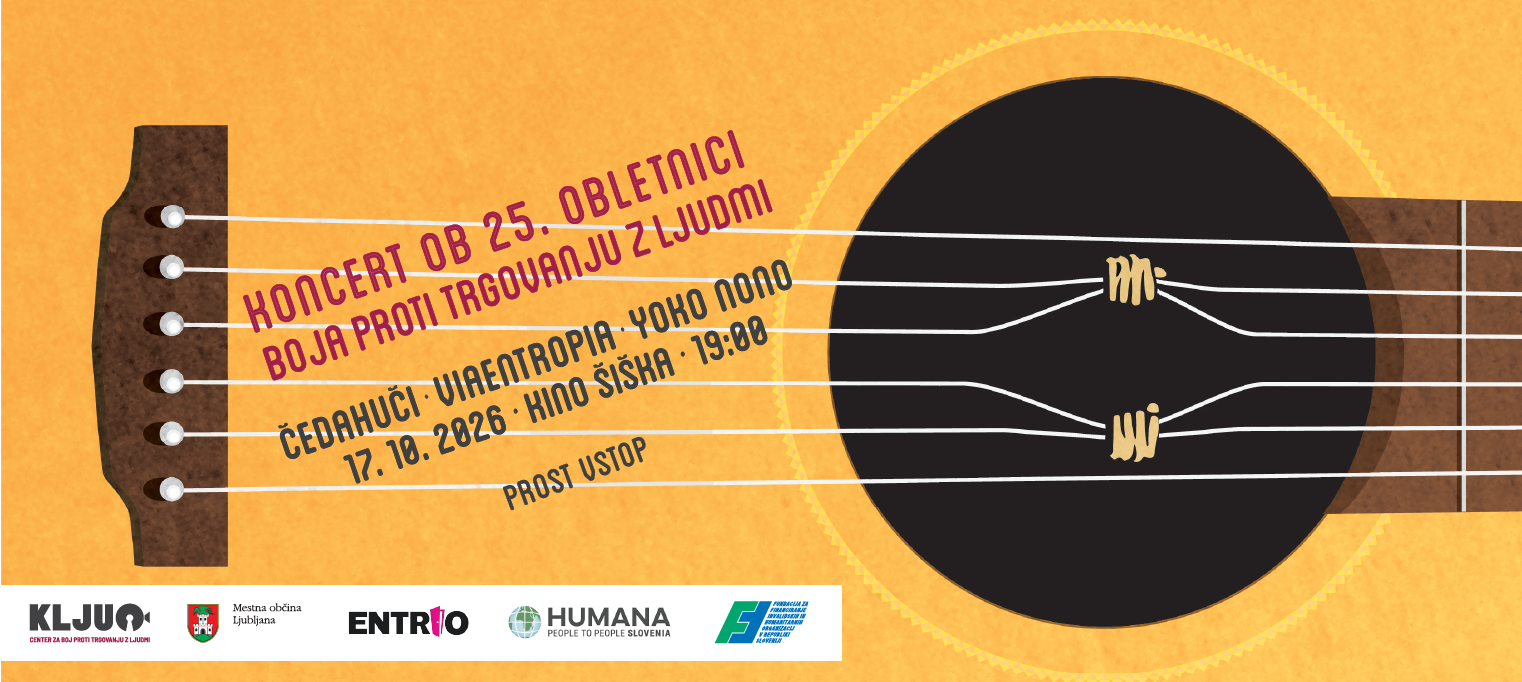 KONCERT OB 25. OBLETNICI BOJA PROTI TRGOVANJU Z LJUDMI