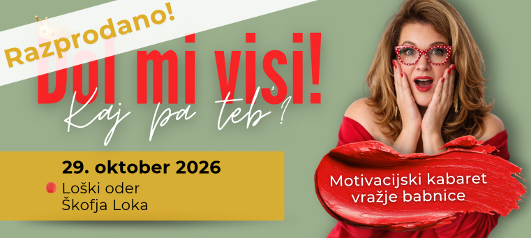Dol mi visi! Kaj pa teb'? Motivacijski kabaret Vražje babnice