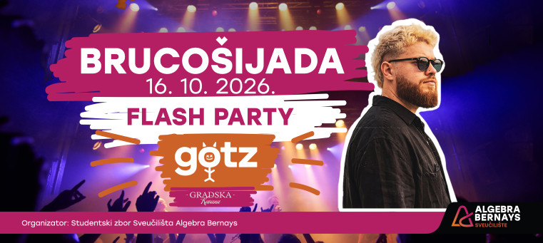 BRUCOŠIJADA SVEUČILIŠTA ALGEBRA BERNAYS 2026. – FLASH PARTY