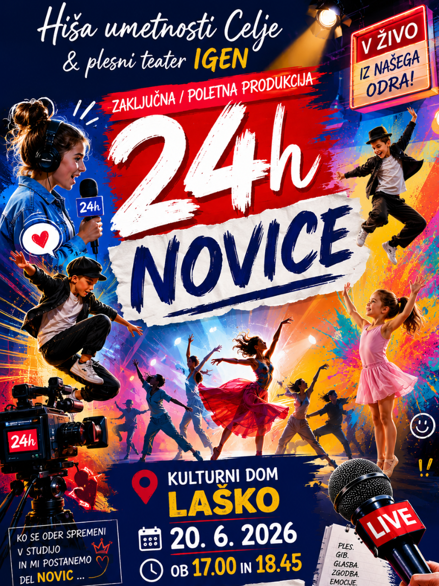 POLETNA PLESNA PRODUKCIJA 2025/26 - 18. 45ura